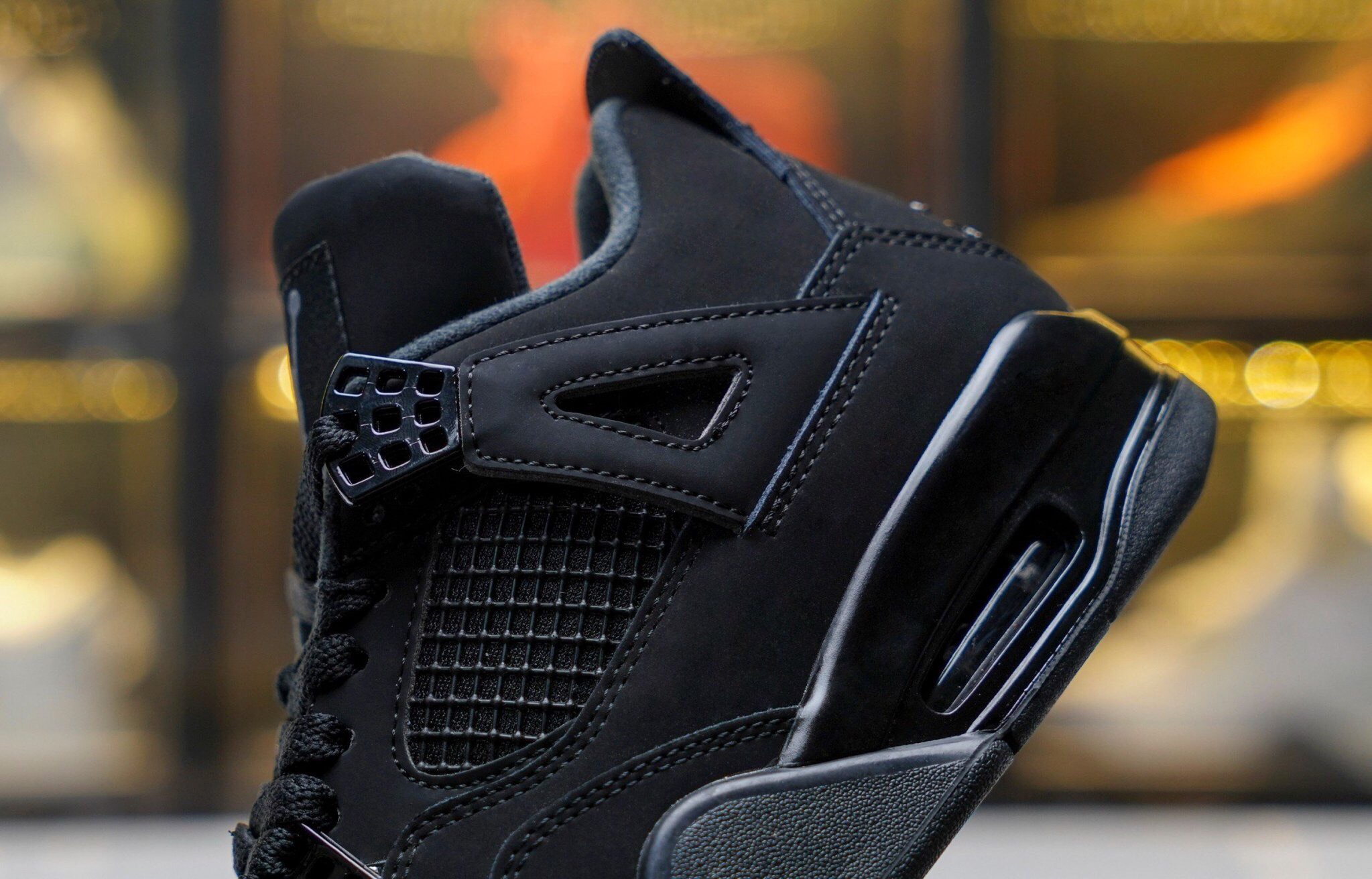 Nike Air Jordan 4 Black Cat Black CU1110 010