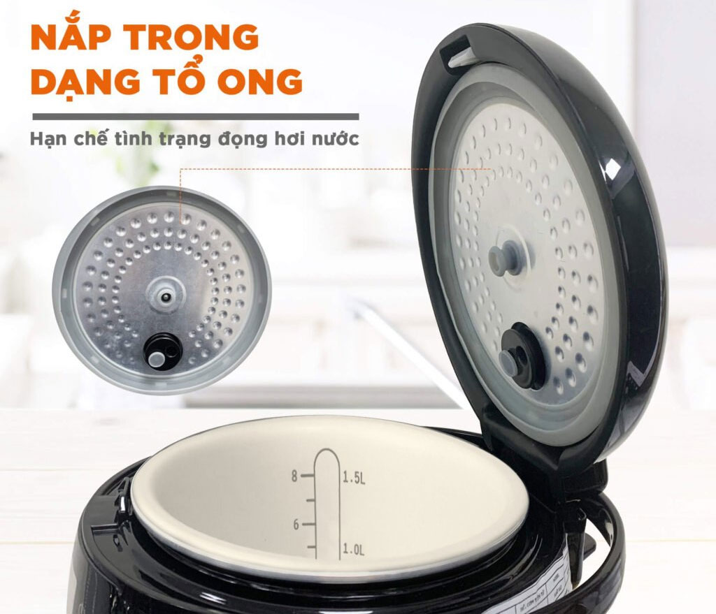 Nồi cơm điện UNIE UEC1572B - Điện Máy Tiện Lợi 247 - Giao hàng miễn phí