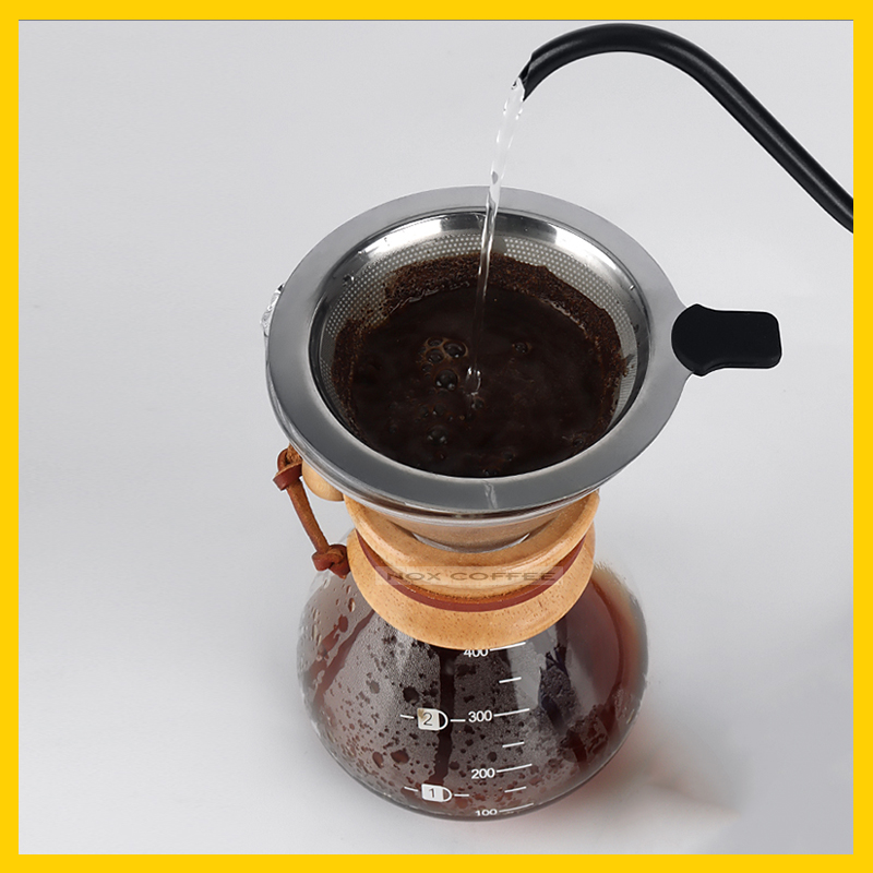 Bình pha cà phê Chemex | Có tặng kèm phễu inox