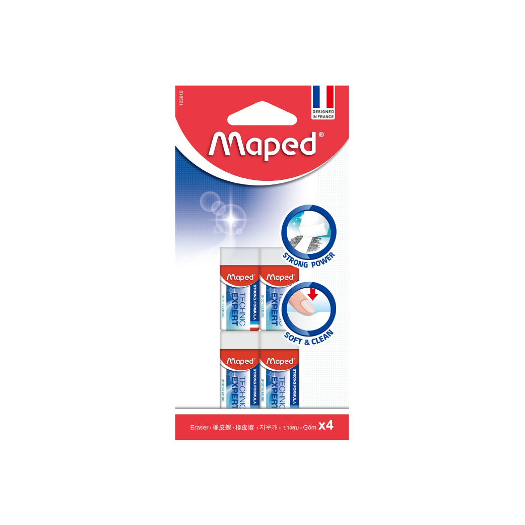 MAPED - Gôm Expert nhỏ - túi 4