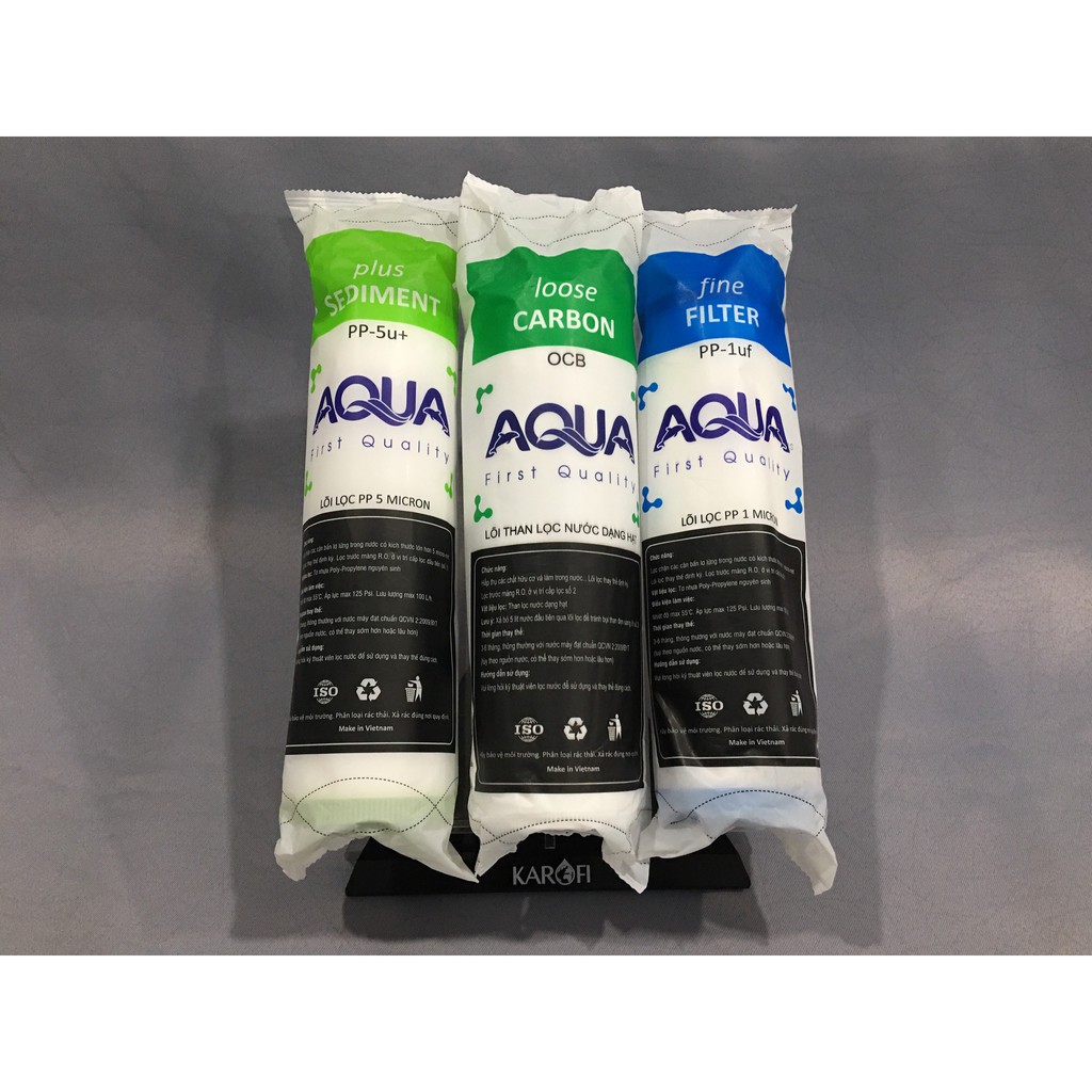 Lõi lọc nước 123 Aqua dùng cho tất cả máy lọc nước RO