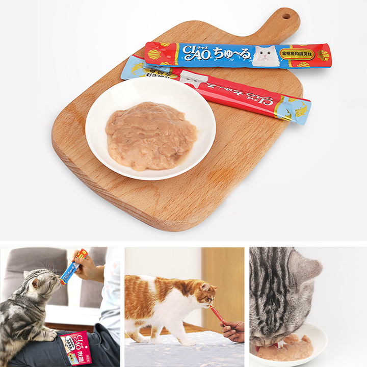 Combo Đặc Biệt - Pate và Súp Thưởng CIAO Mix Vị Cho Mèo