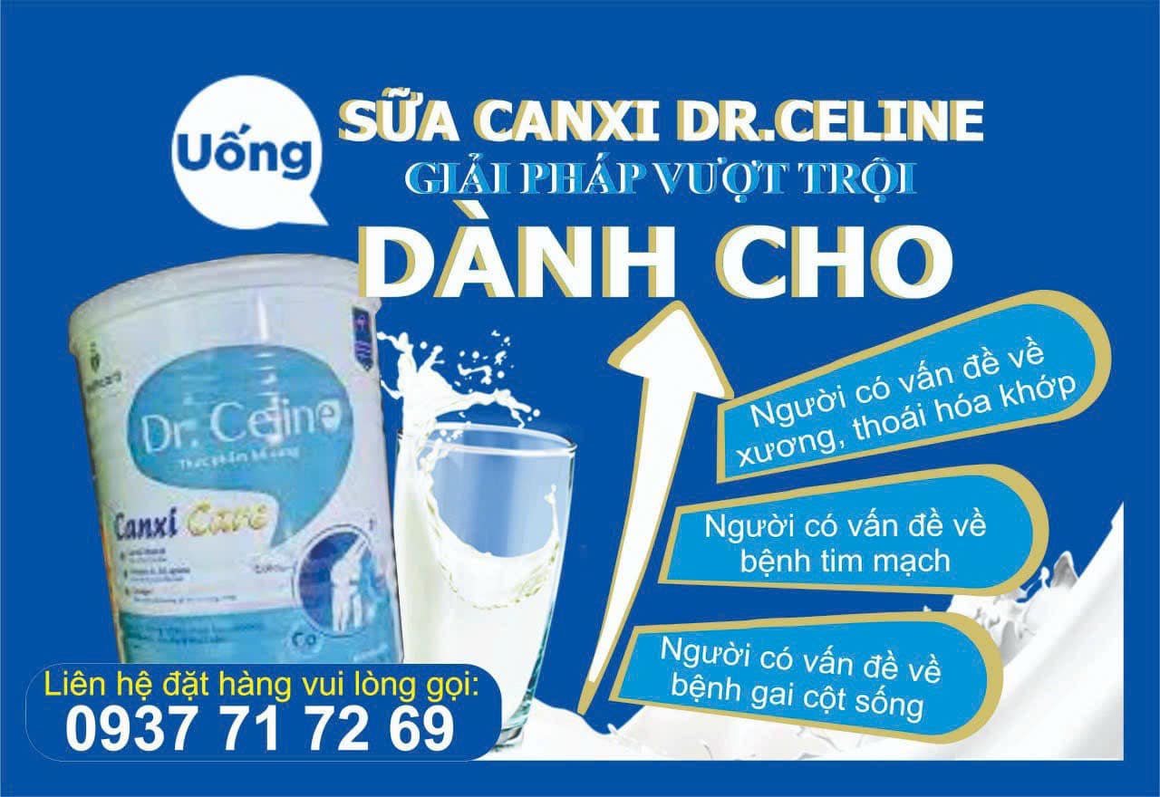 Sữa canxin Dr Celine
