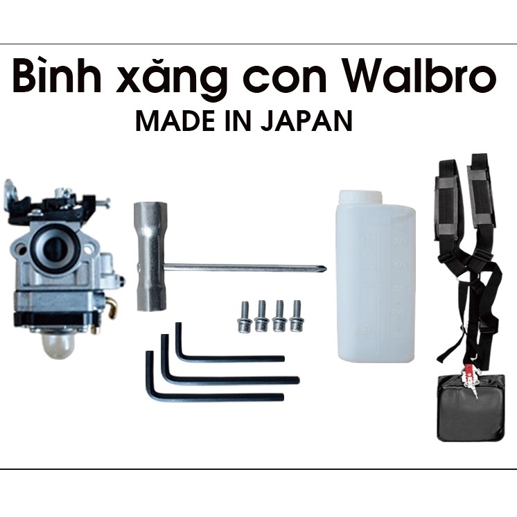 Máy Cắt Cỏ 2 Thì Oshima W330 Bạc