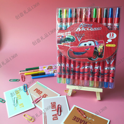 VỈ SÁP VẶN 24 MÀU - THÂN DÀI
