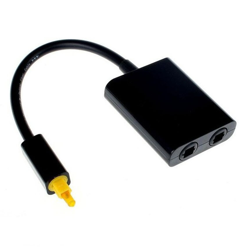 Cáp chia quang audio 1 ra 2 toslink 1 to 2