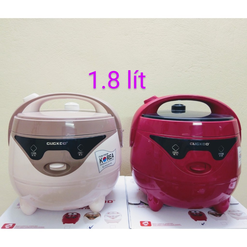 Nồi cơm điện Cuckoo 1.8 lít cao cấp (4-6 người ăn) kèm xửng hấp