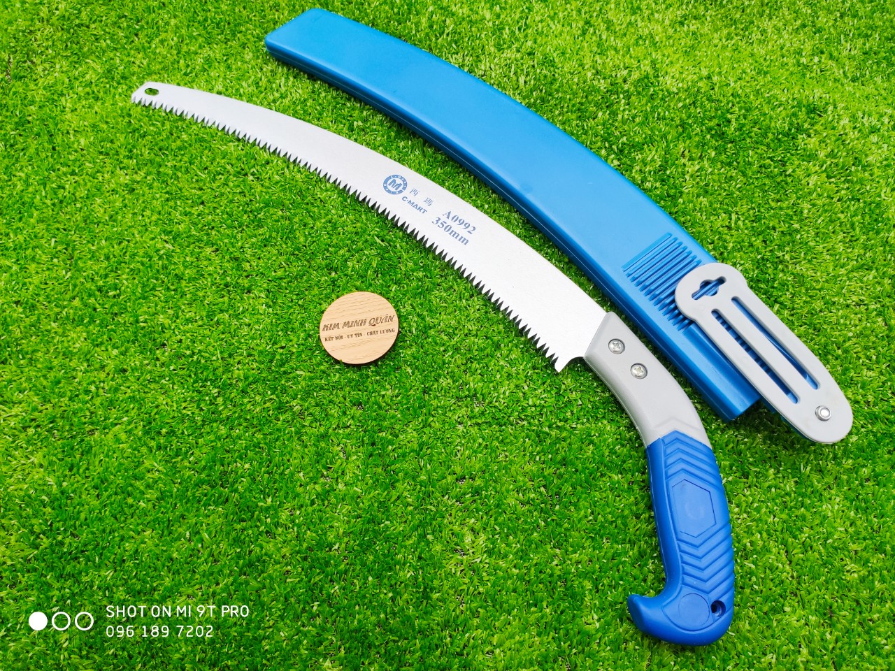 Cưa gỗ cầm tay lưỡi cong thép sk5 350mm a0992 cmart