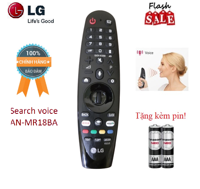 Remote Điều khiển TV LG AN-MR18BA giọng nói