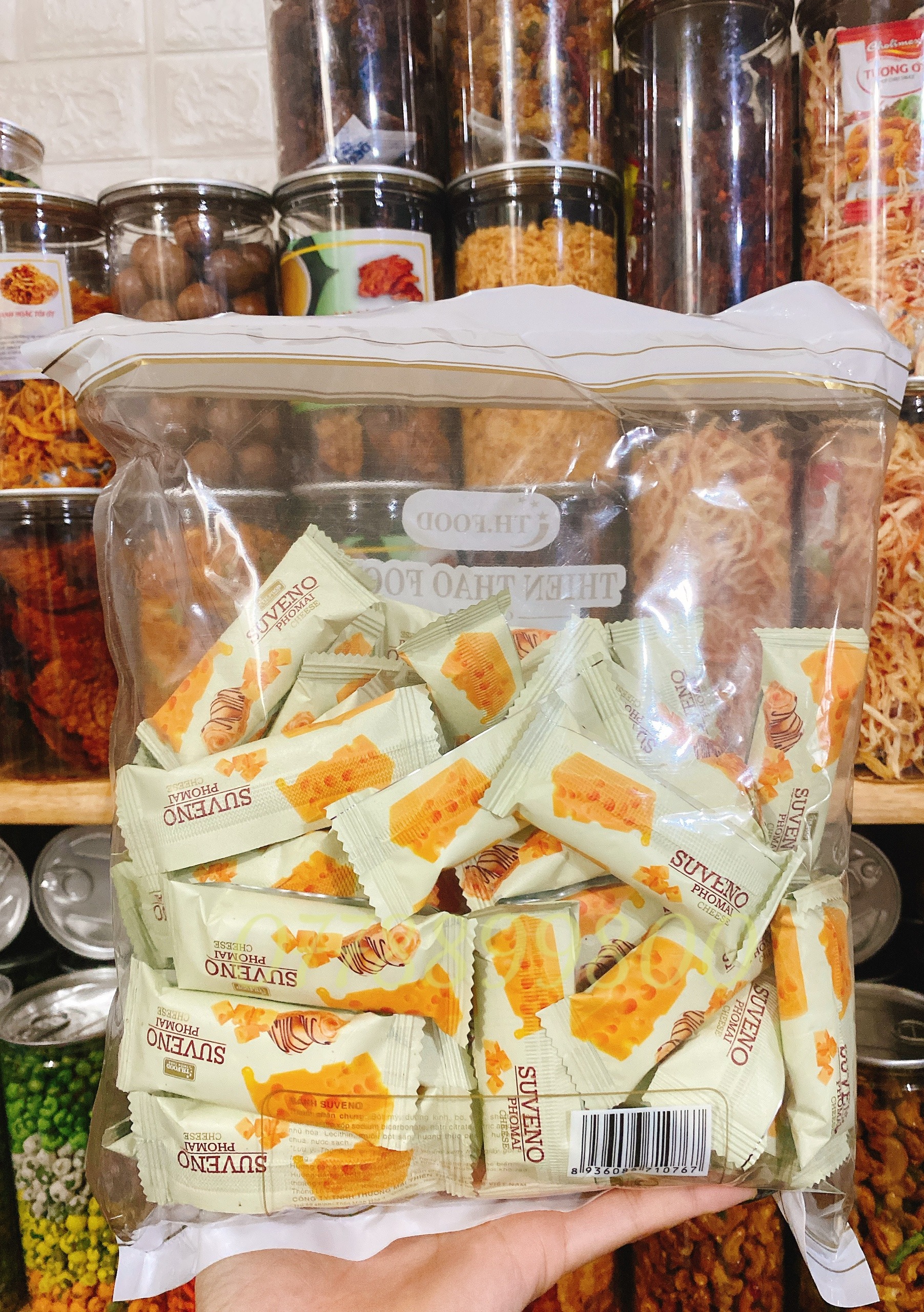 [Hoàn tiền 10%] BÁNH SỮA CHUA GIÒN PHOMAI 500GR