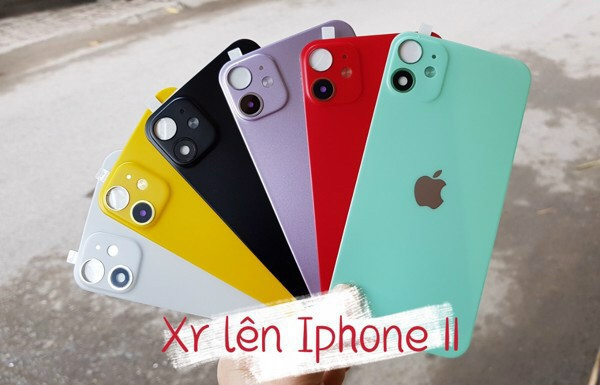 Miếng Dán Mặt Lưng Cho iPhone XR Độ Lên iPhone 11, Dán Mặt Lưng iPhone