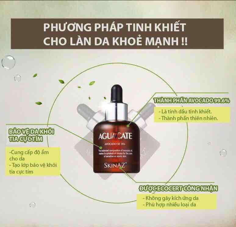 [HCM]Tinh chất bơ Skinaz Hàn Quốc