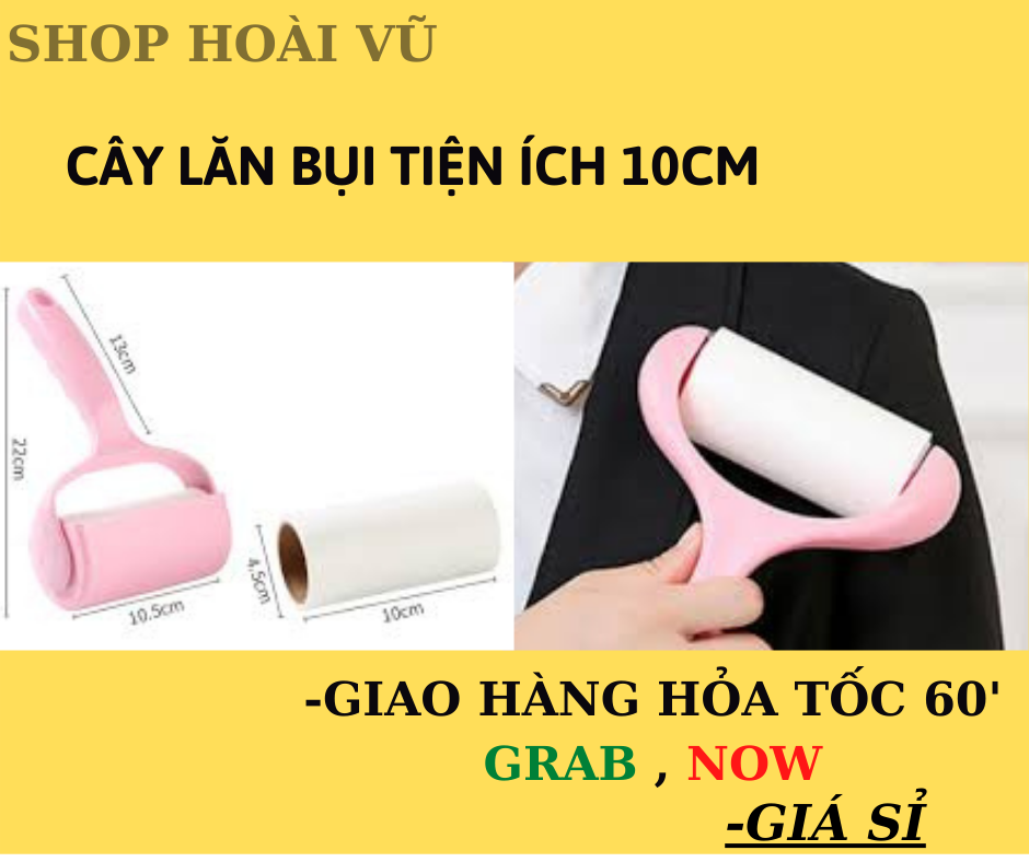 [HCM]Cây Lăn Bụi Thông Minh Làm Sạch Quần Áo Sàn Nhà Lông Mèo Ga Giường Sofa Tiện ích / CÁN + LÕI