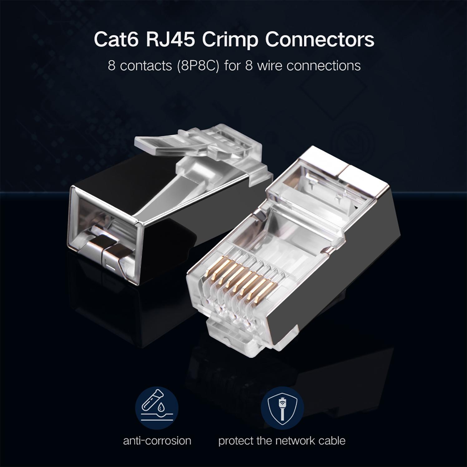 Đầu Bấm Mạng RJ45 Cat6 Cao Cấp UGREEN NW111