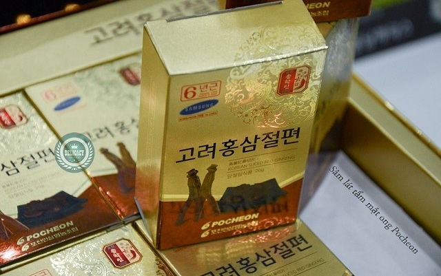 Hồng sâm lát tẩm mật ong Pocheon Hàn Quốc 200g