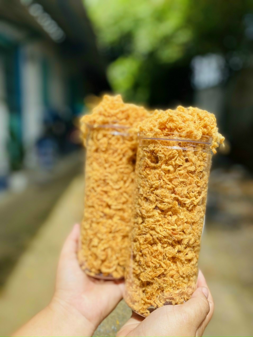 300G - CHÀ BÔNG HEO XÙ - Ruốc Bông