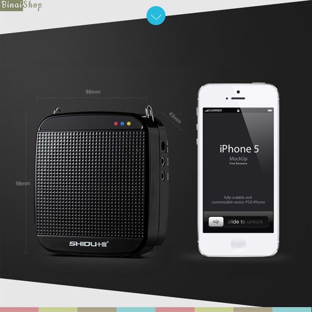 Shidu Sd-S613 Wireless Teaching Assistant (Uhf), with Bluetooth