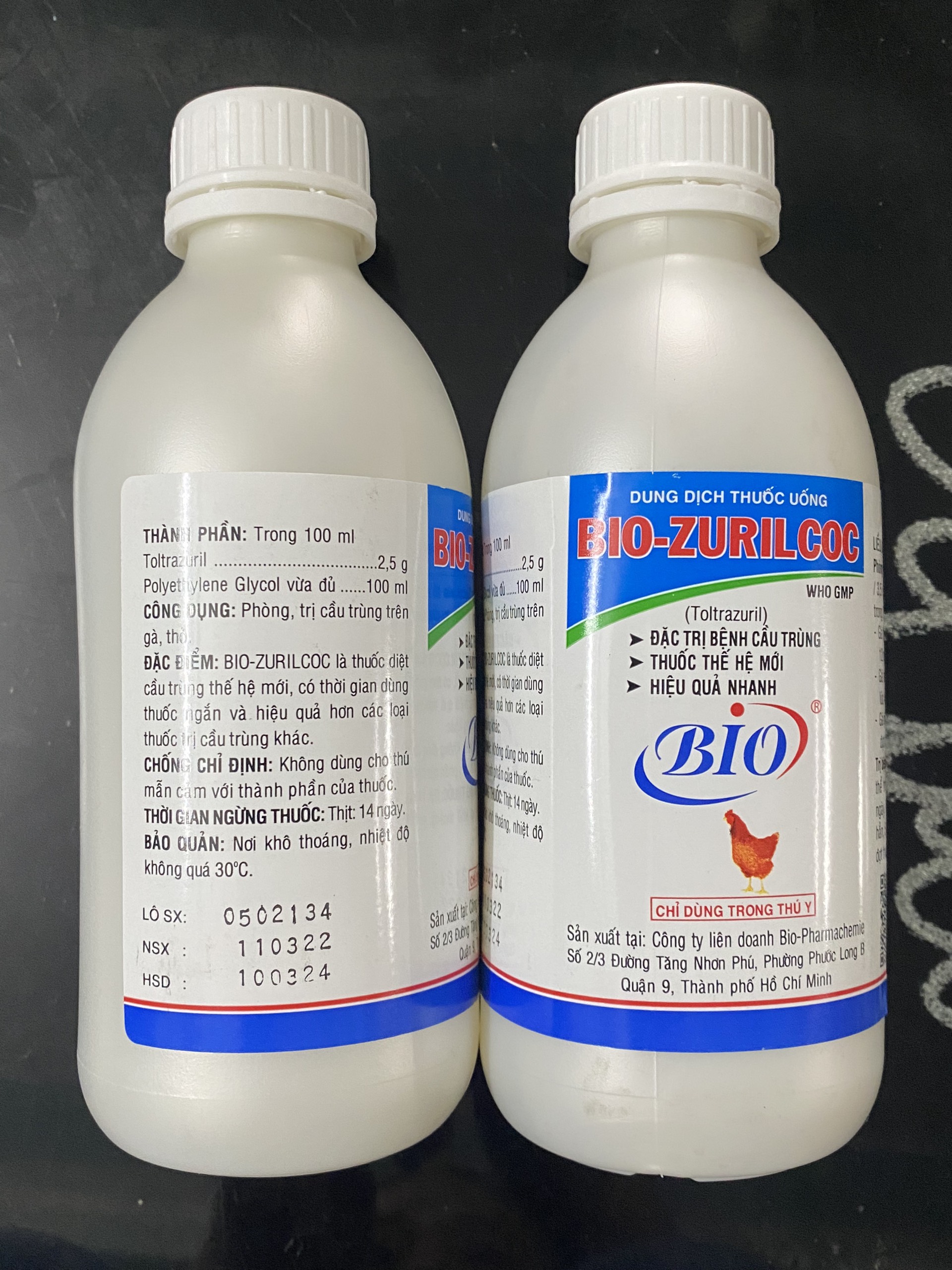 Bio-Zurilcoc (chai 250ml) Cầu trùng - Hiệu quả nhanh