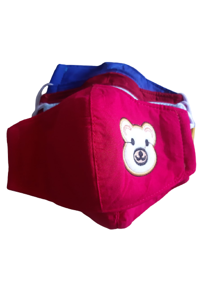 Lố 10 Cái Khẩu trang vải trẻ em, cho bé, từ 1 đến 4 tuổi. dễ thương