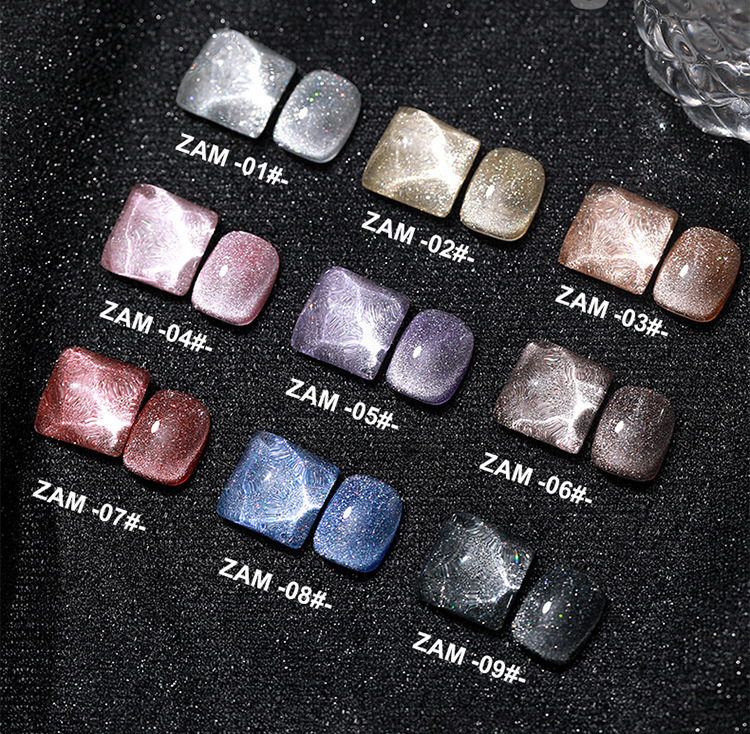 Sơn Gel Mắt Mào Nhũ Flash AS Mã AZM 15ml ( Sơn Gel Hơ Máy )