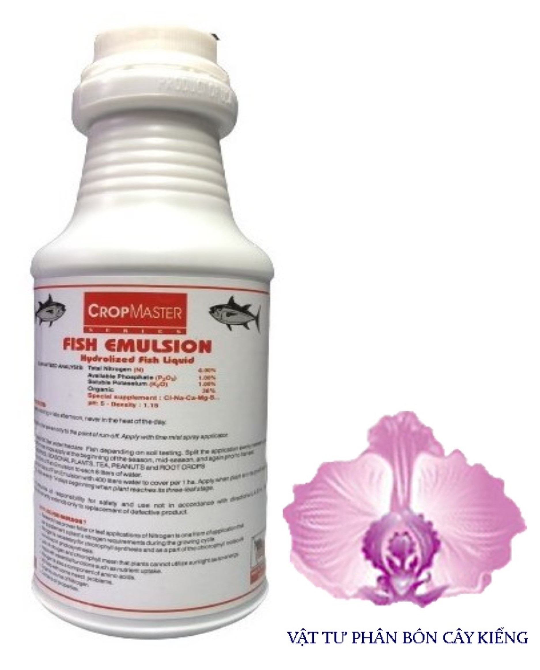 Phân cá phú hào - fish emulsion usa - #186a# 250ml