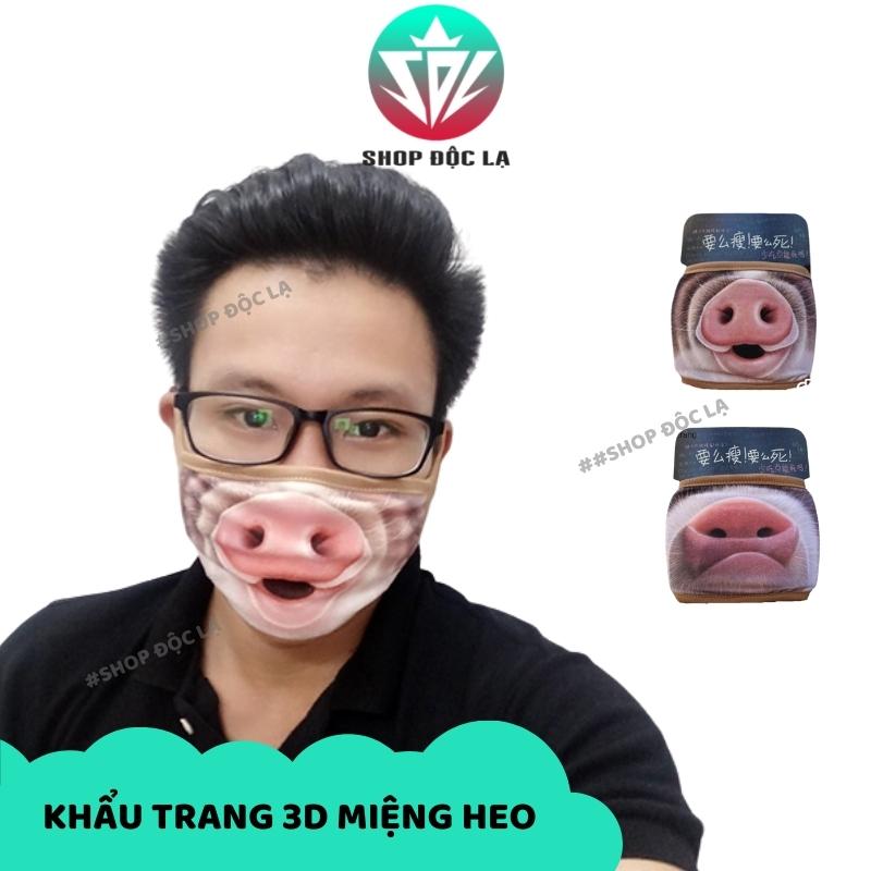 Funny Pig Face 3D Printed Mask