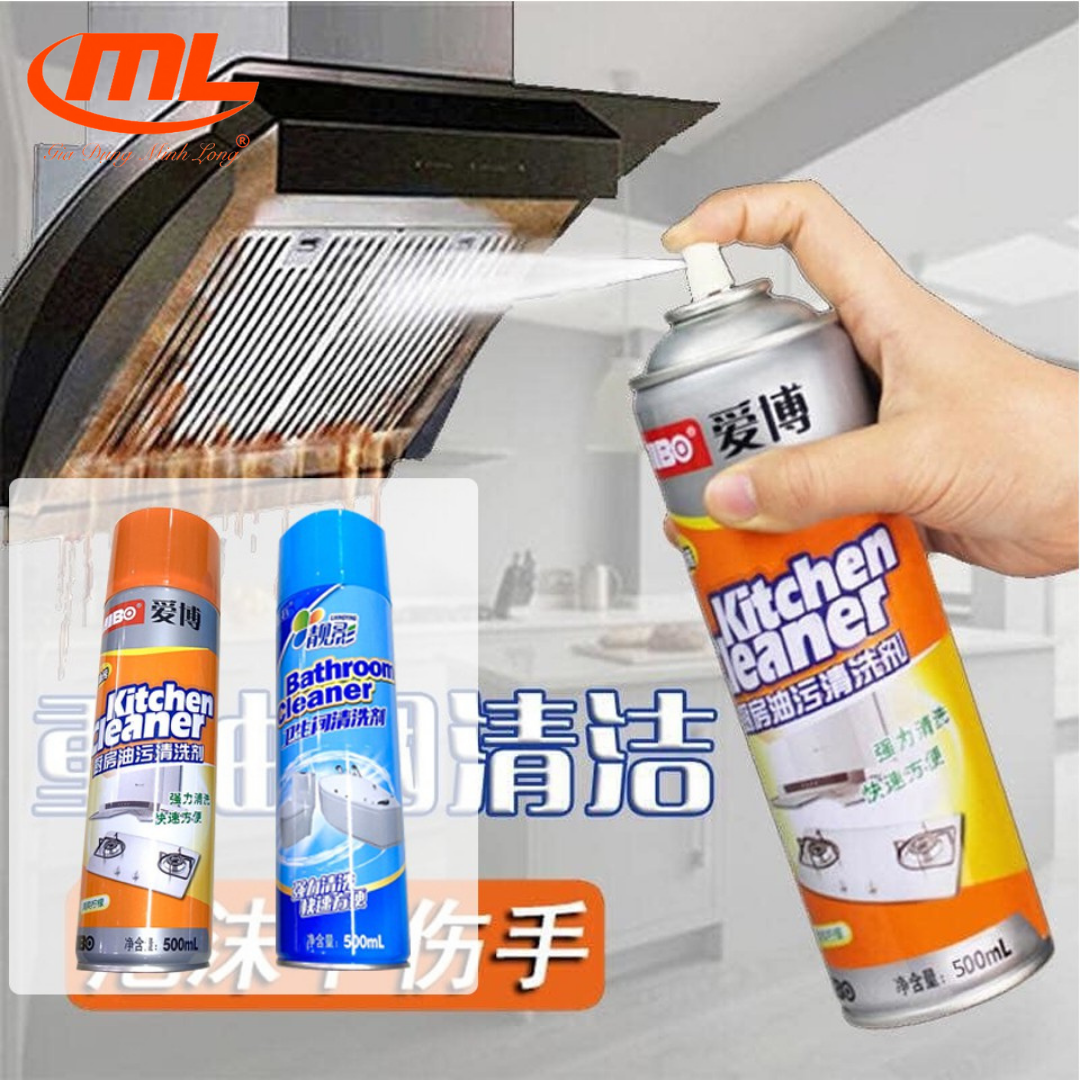 CHAI XỊT TẢY RỬA NHÀ BẾP ĐA NĂNG SIÊU SẠCH