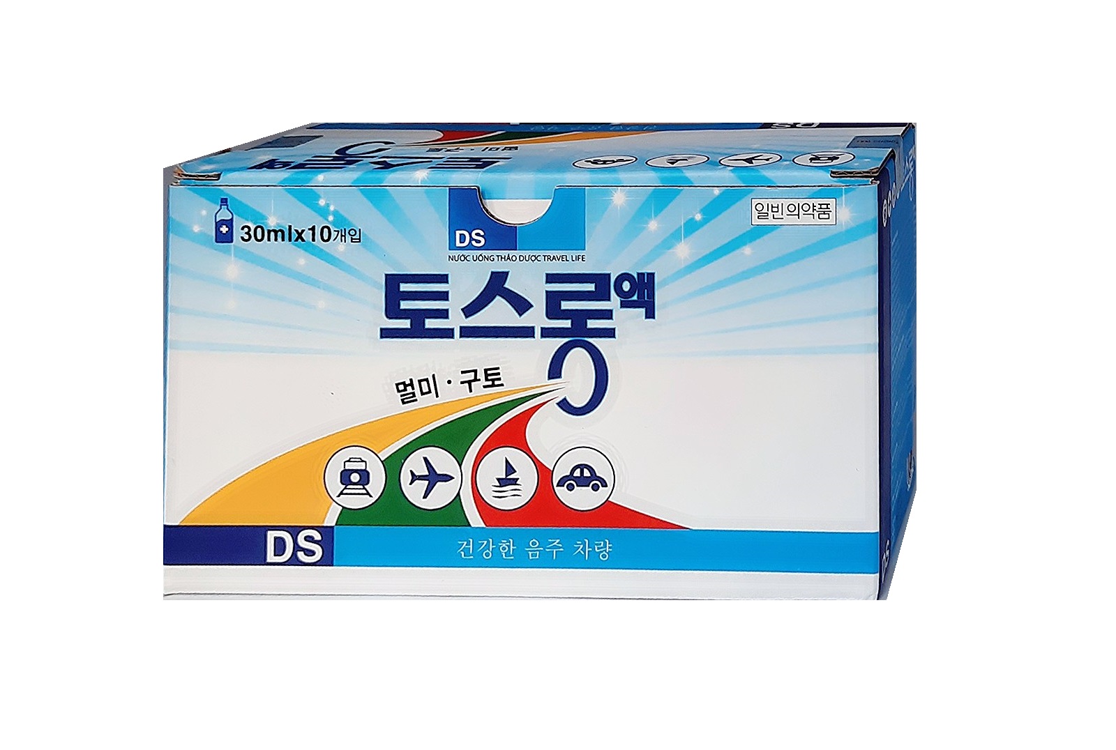 Say xe nước thảo dược Travel life hàn quốc giúp giảm say tàu xe, giảm mệt mỏi, tỉnh táo hộp 10 chai