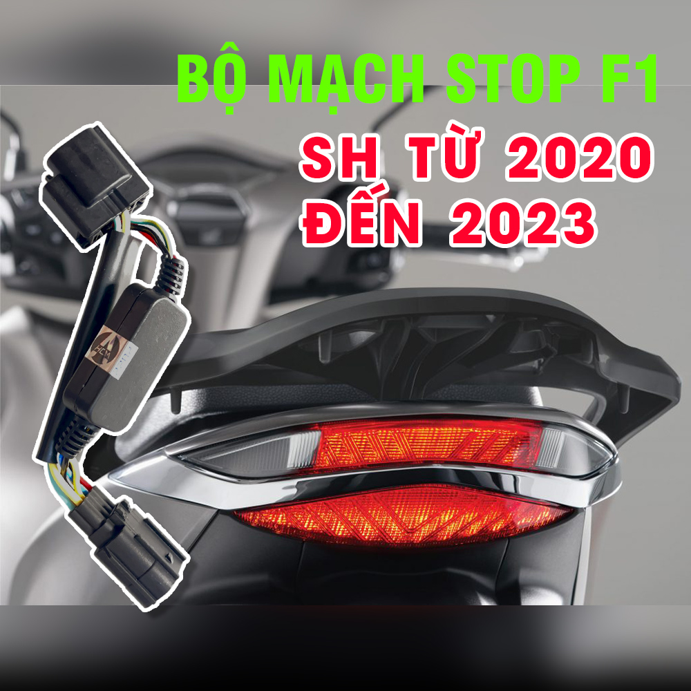 [HCM]Honda SH - Bộ mạch sẵn giắc zin tạo chớp stop F1 nhiều kiểu + 1 zin
