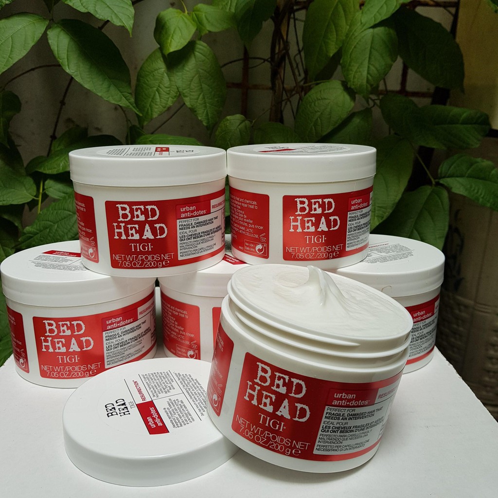 Kem ủ tóc phục hồi hư tổn Bed Head Tigi 200g giúp tóc chắc khỏe hơn