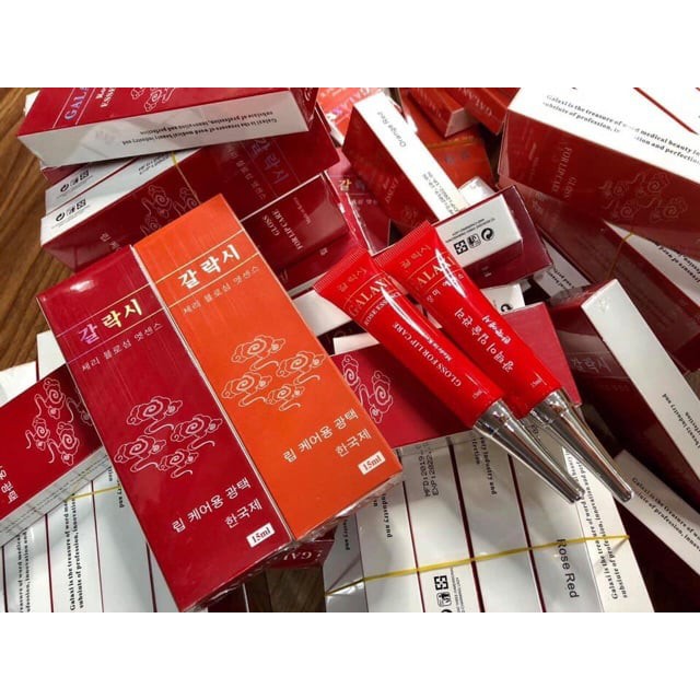 [HCM](3 tuýt cam đỏ ) Dưỡng môi Pcd kích màu Môi sau Phun Xăm