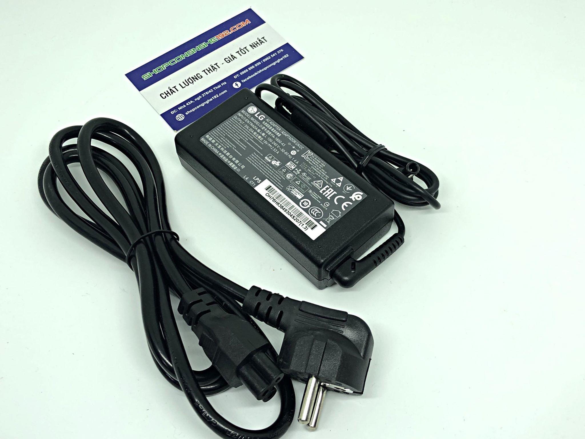 NGUỒN 19V 2.53A MÀN HÌNH LG