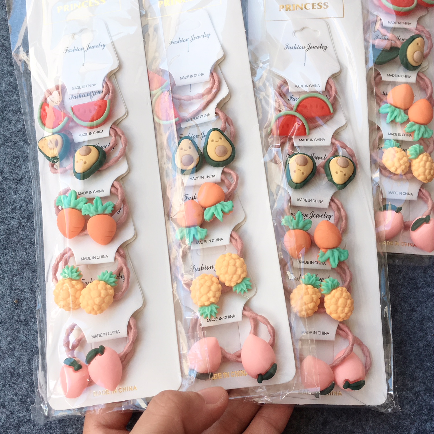 [HCM]Set 10 dây buộc tóc cho bé