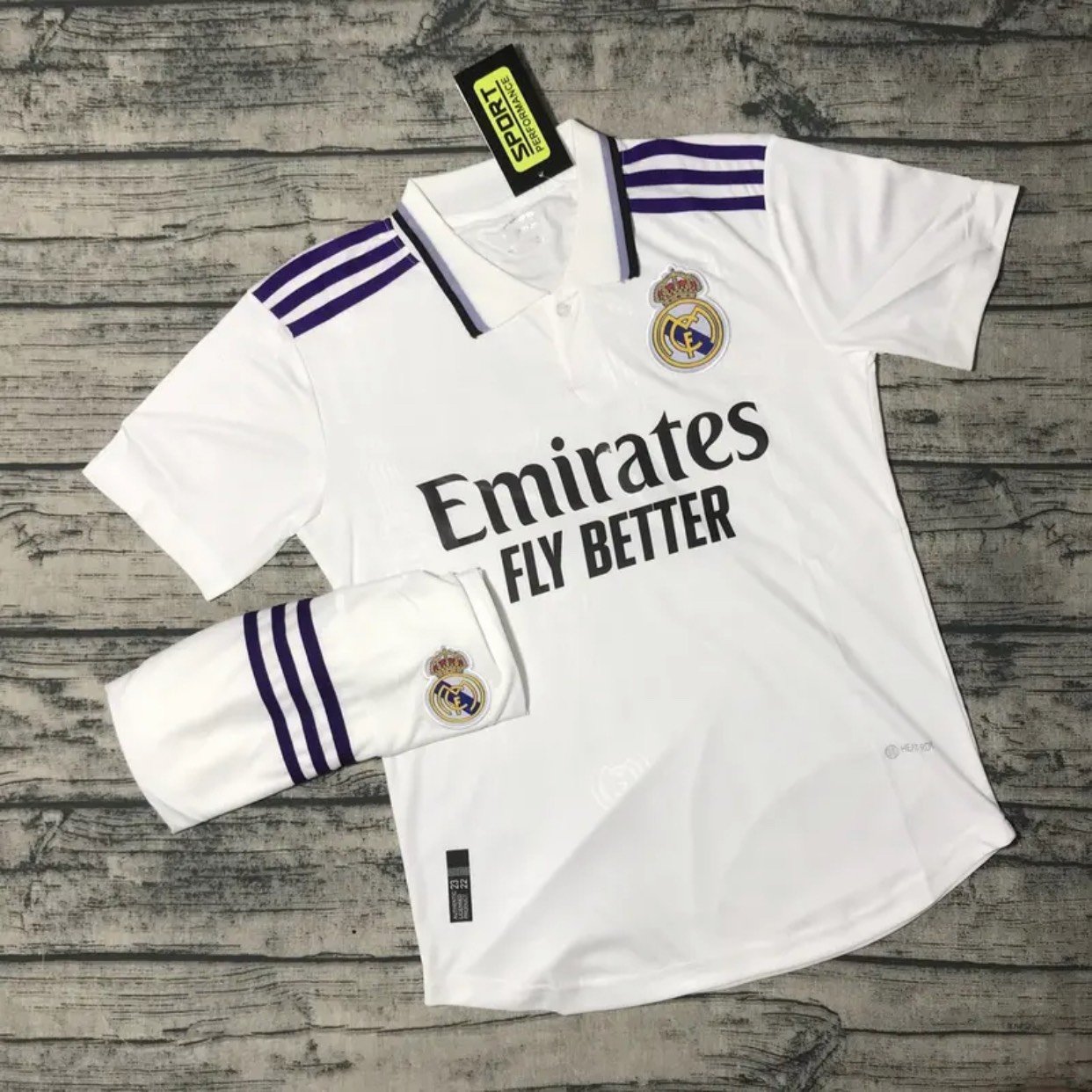 HOÀN TIỀN 15% - Áo Bóng Đá CLB Real Madrid - Thun Thái Cao Cấp - Co Giãn 4 Chiều