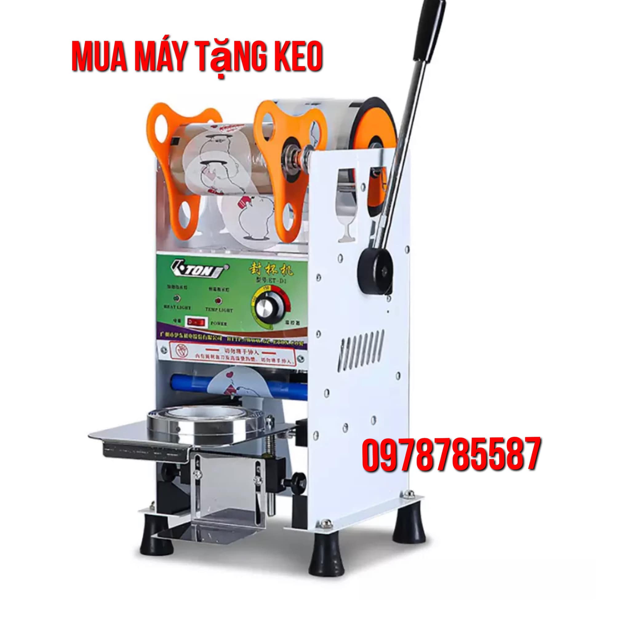 TANG KEO MÁY ÉP MIỆNG LY ETON D1 - LOẠI MỚI