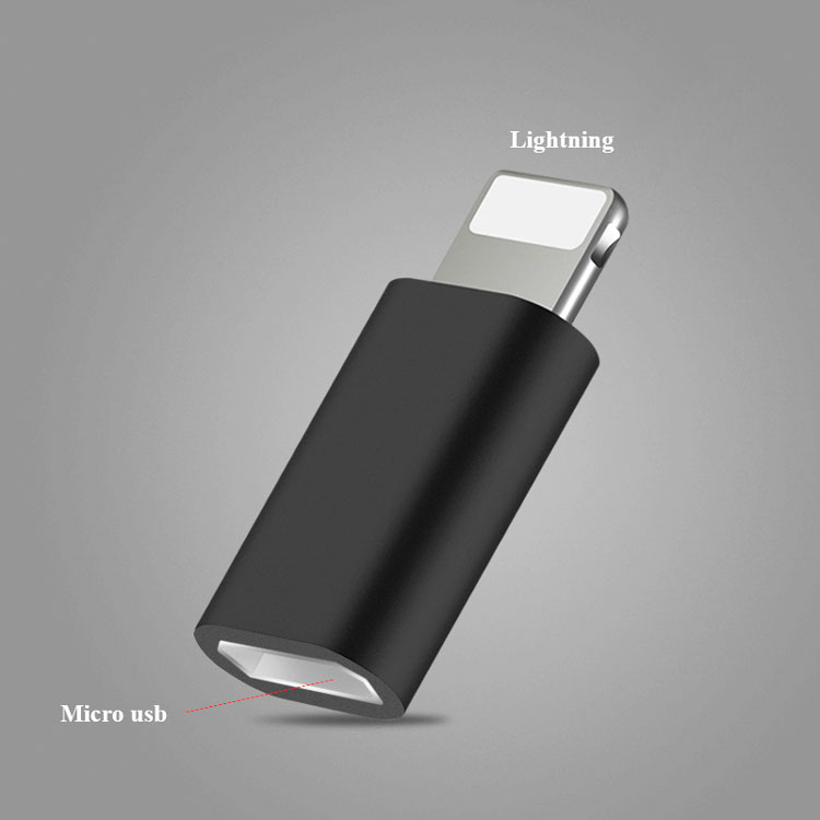 Đầu chuyển đổi chân Micro USB sang Lightning