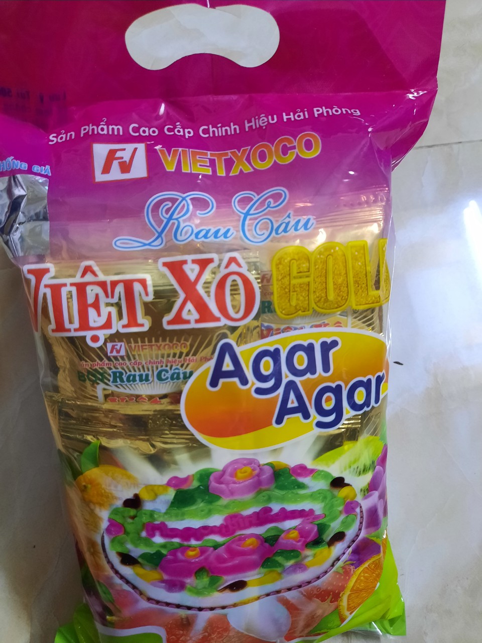 BỘT RAU CÂU VIỆT XÔ ( GÓI 25G)