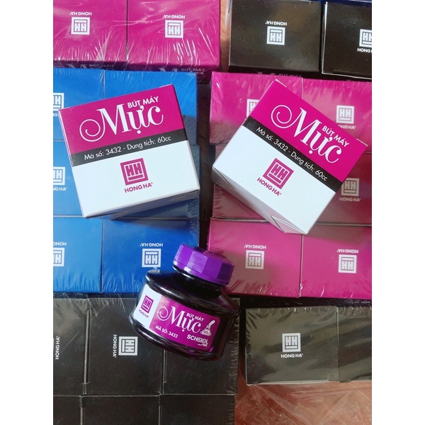 Mực Hồng Hà Màu Tím mã 3432