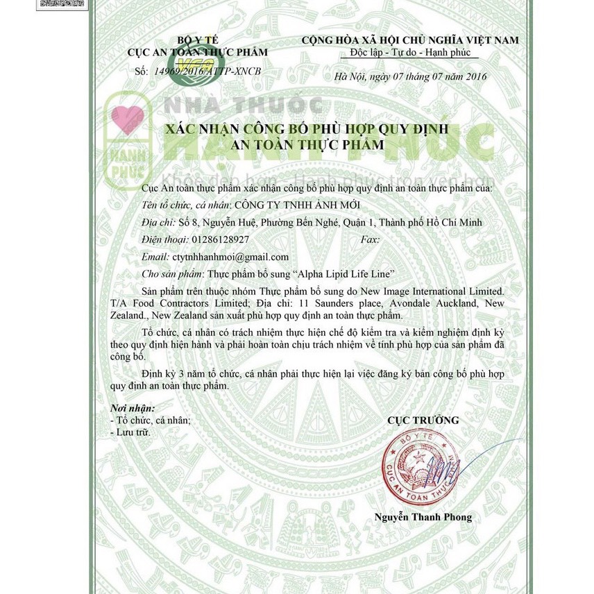 Ly Lắc Sữa Alpha Lipid Linelife