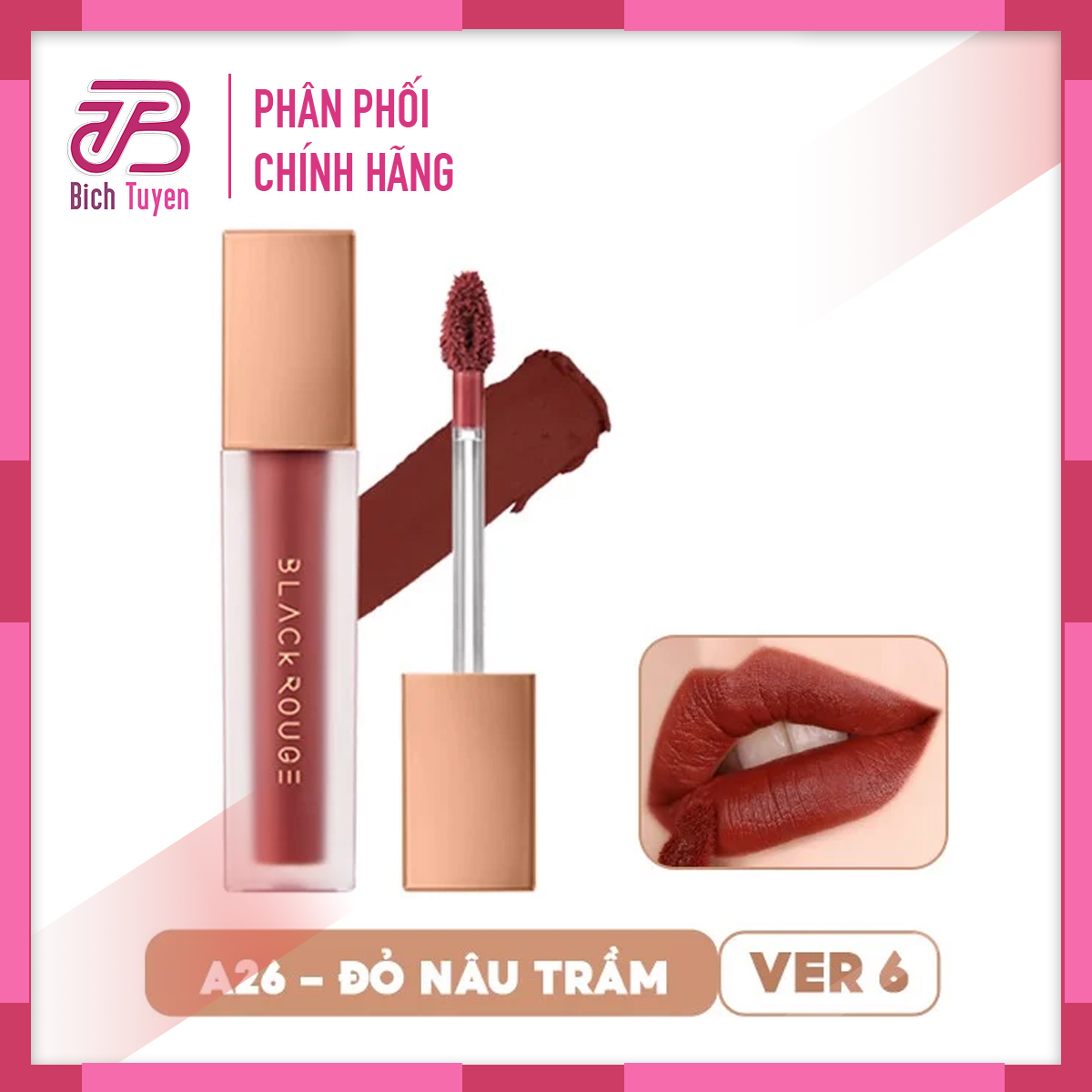 Son kem lì black rouge air fit velvet tint 4.5g - son kem lì hàn quốc