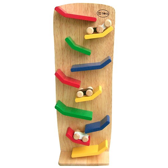[Hoàn tiền 10%]Đồ Chơi Gỗ - Vách Xe Rượt Đuổi Winwintoys