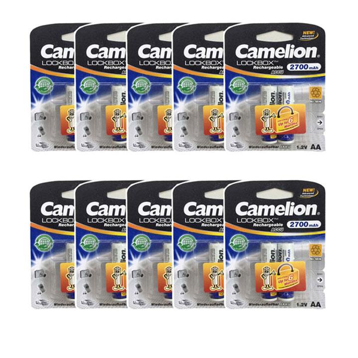 [HCM]combo 3 vỉ pin aa camelion 2700mah ( vỉ 2 viên ).