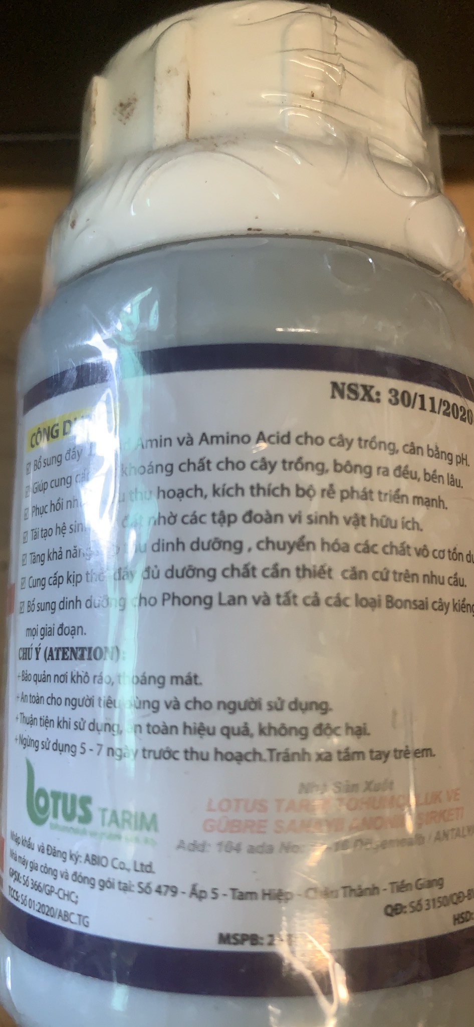 Đạm Cá Mỹ Bio Fish không mùi 100ml