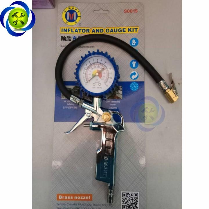 Xịt hơi có đồng hồ c-mart s0015