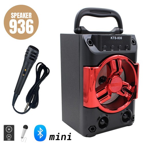[HCM]Loa Bluetooth Hát Karaoke KTS-936 Tặng Kèm Mic