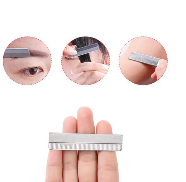 Dao Cạo Lông Mày, dao cạo chân mày,  [Hộp 10 Cái]