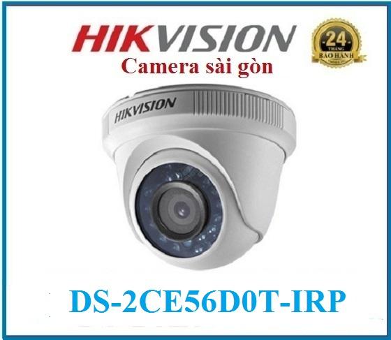 [HCM]Camera DS-2CE56D0T-IRP (HD-TVI 2M) (Hikvision)+NGUỒN