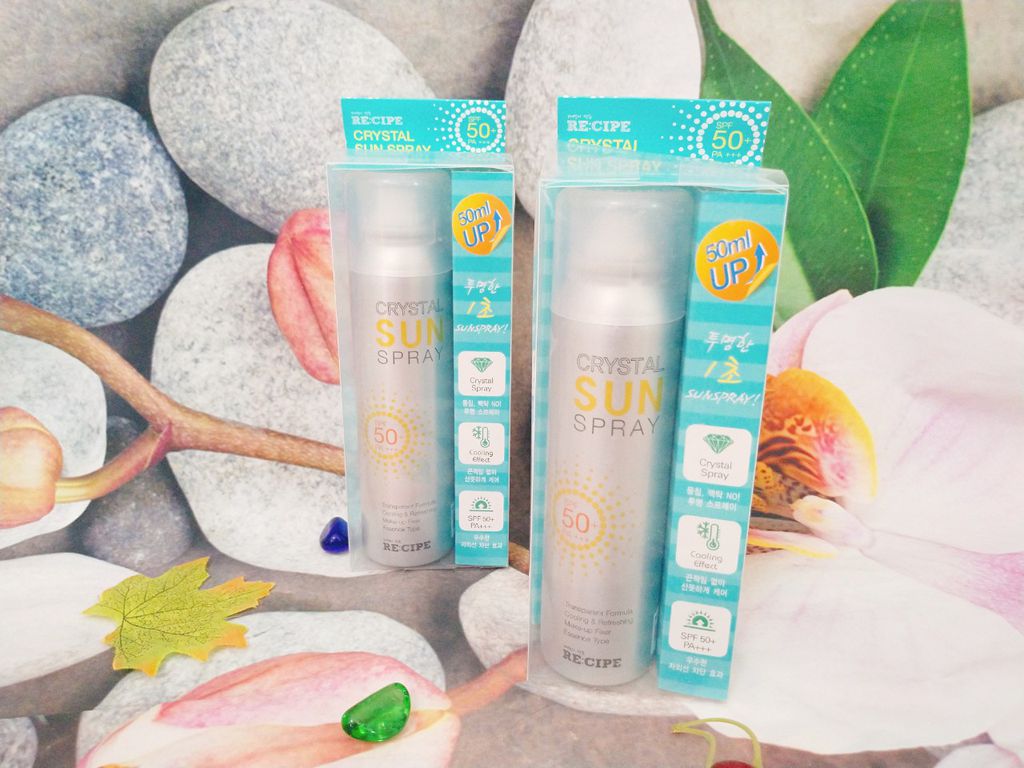 Xịt Chống Nắng Crystal Sun Spray SPF50