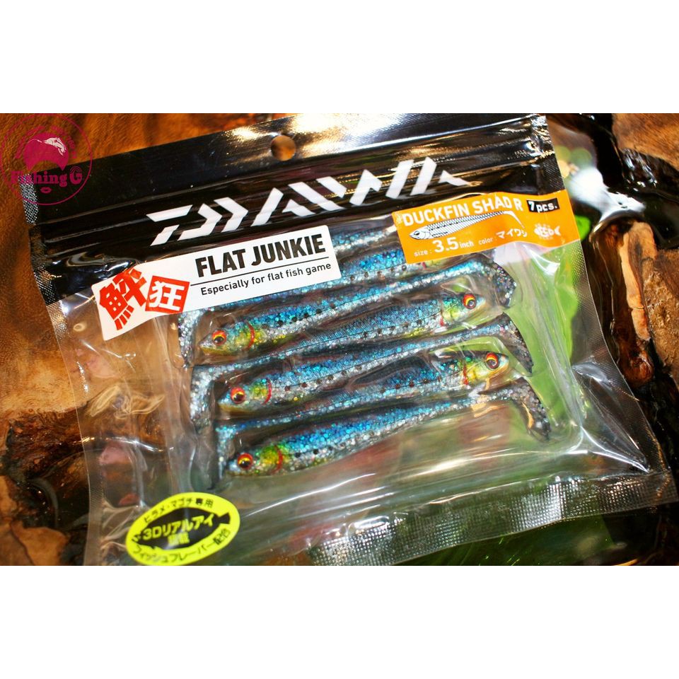 Mồi mềm Daiwa Duck, mồi mềm nhạy cá