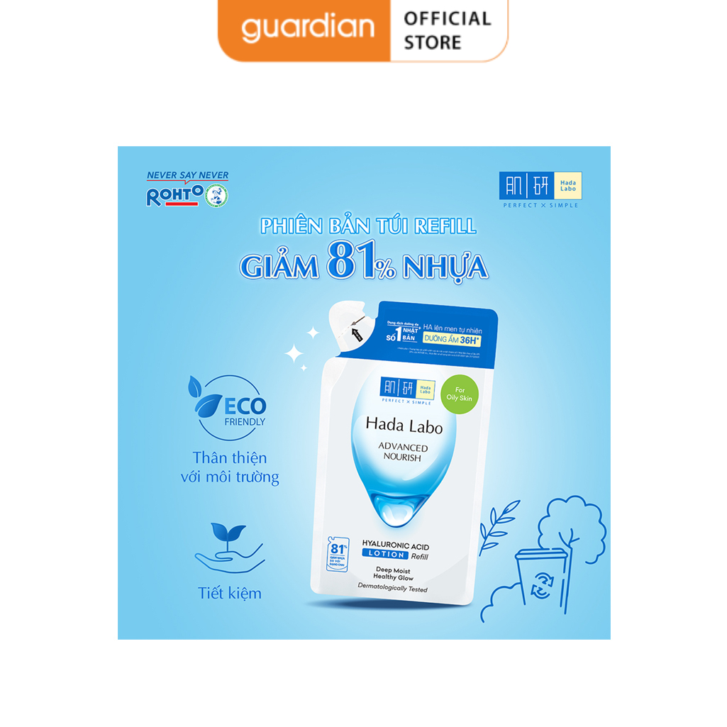 Túi Refill Lotion Dưỡng Ẩm Hada Labo 170ml